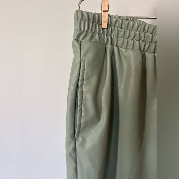 Fabletics Vegan Leather High-Waisted Pant - Picture 5 of 8